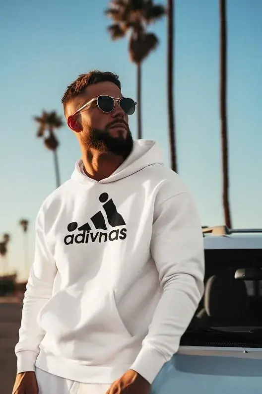 Бял Суичър (Hoodie)