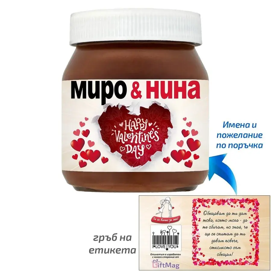 Бурканче Nutella - Дизайн за влюбени 1